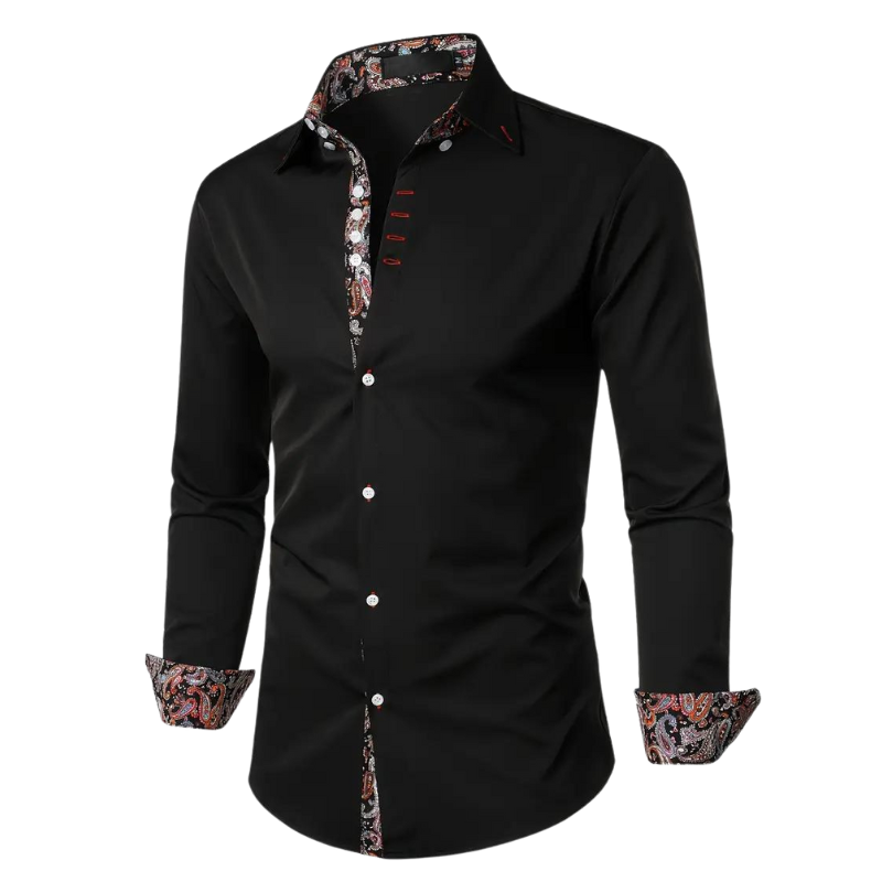 Elegantes Herbst-Partyhemd für Herren – Matteo
