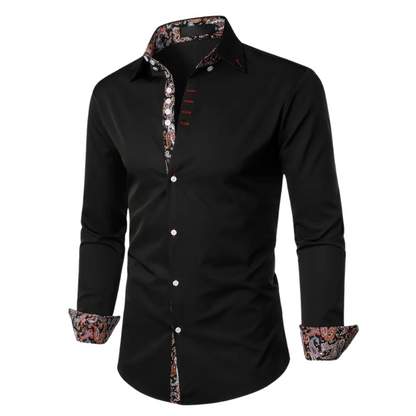 Elegantes Herbst-Partyhemd für Herren – Matteo