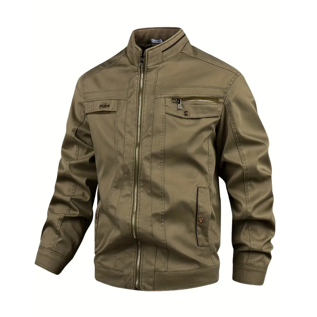 Herren Baumwolljacke winddicht & wasserabweisend im Field-Look – Torin