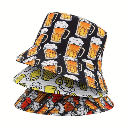 Unisex Bucket Hat mit Bierprint – BierKracher Oktoberfest 2026
