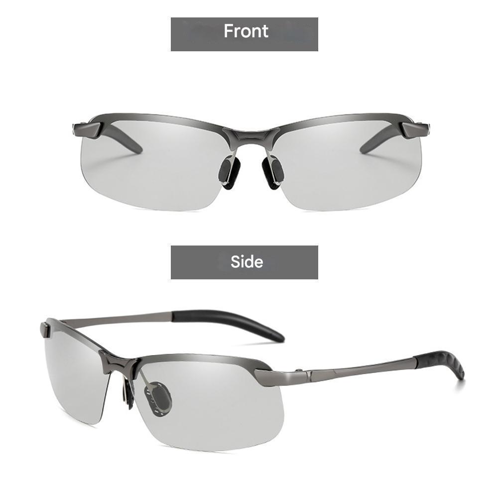 Stilvolle Selbsttönende Polarisationsbrille für Tag & Nacht – Nils