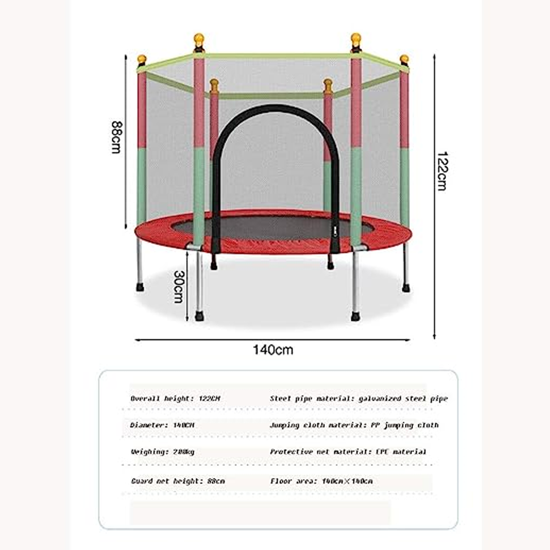 Kindertrampoline mit Sicherheitsnetz – Jumpie KidsTramp