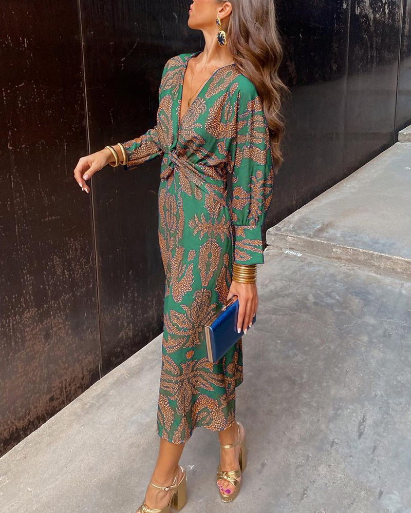 Formelles Herbstkleid mit zeitlosem Stil – Amara