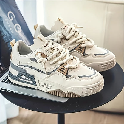 Chunky Herren Streetwear Sneaker mit Profilsohle & Komfortpolster – Kairo