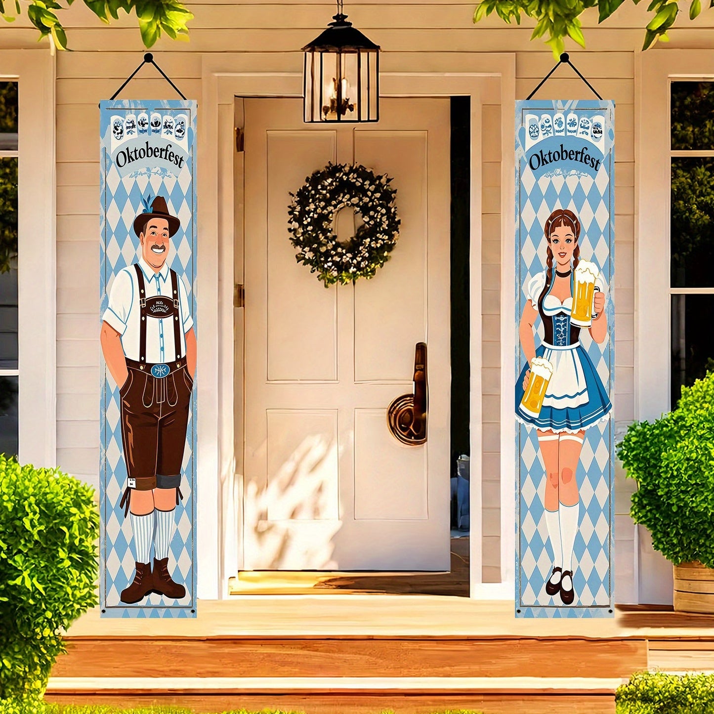 Oktoberfest Banner Set Polyester – WiesnWillkommen Oktoberfest 2026