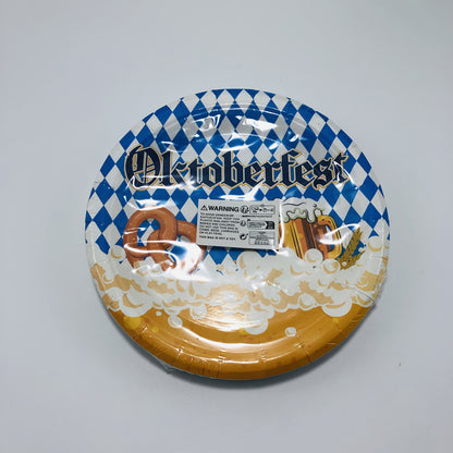 Papier Teller Set (verschiedene Größen) – WiesnTeller Oktoberfest 2026