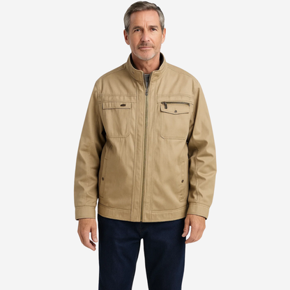 Herren Baumwolljacke winddicht & wasserabweisend im Field-Look – Torin