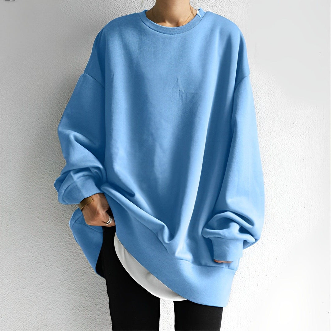 Damen Oversize-Pullover mit Strukturdesign – Anneliesae