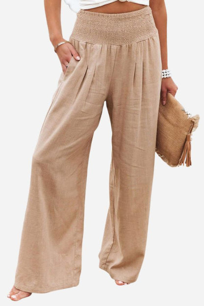 Elegante Palazzo Hose mit Boho-Flair – Yasmin