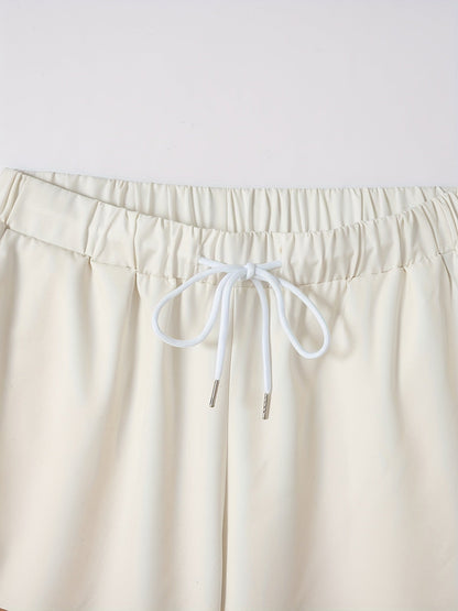 Zweiteiliges Set mit Streifenprint Kurzarmshirt und Shorts - Mateo