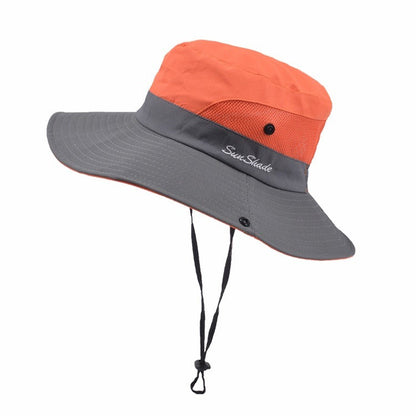 Stylischer Damen UV-Schutz Sonnenhut mit breiter Krempe – Livia