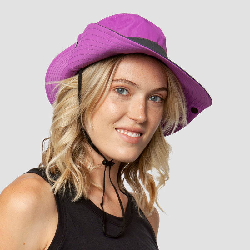 Atmungsaktiver UV-Schutz Damen Sonnenhut Faltbar mit Pferdeschwanzöffnung – Liane (Buy 1, Get 1 GRATIS)