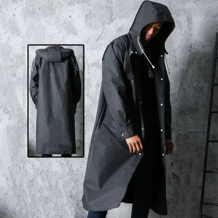 Wasserdichter Outdoor-Regenmantel für Herren – Herbstedition Jasper