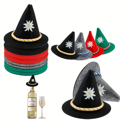 Oktoberfest Mini Flasche Deko 2 Sets (je 8 Stück) – EdelweissHütl Oktoberfest 2026