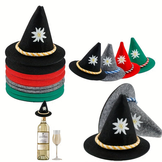 Oktoberfest Mini Flasche Deko 2 Sets (je 8 Stück) – EdelweissHütl Oktoberfest 2026