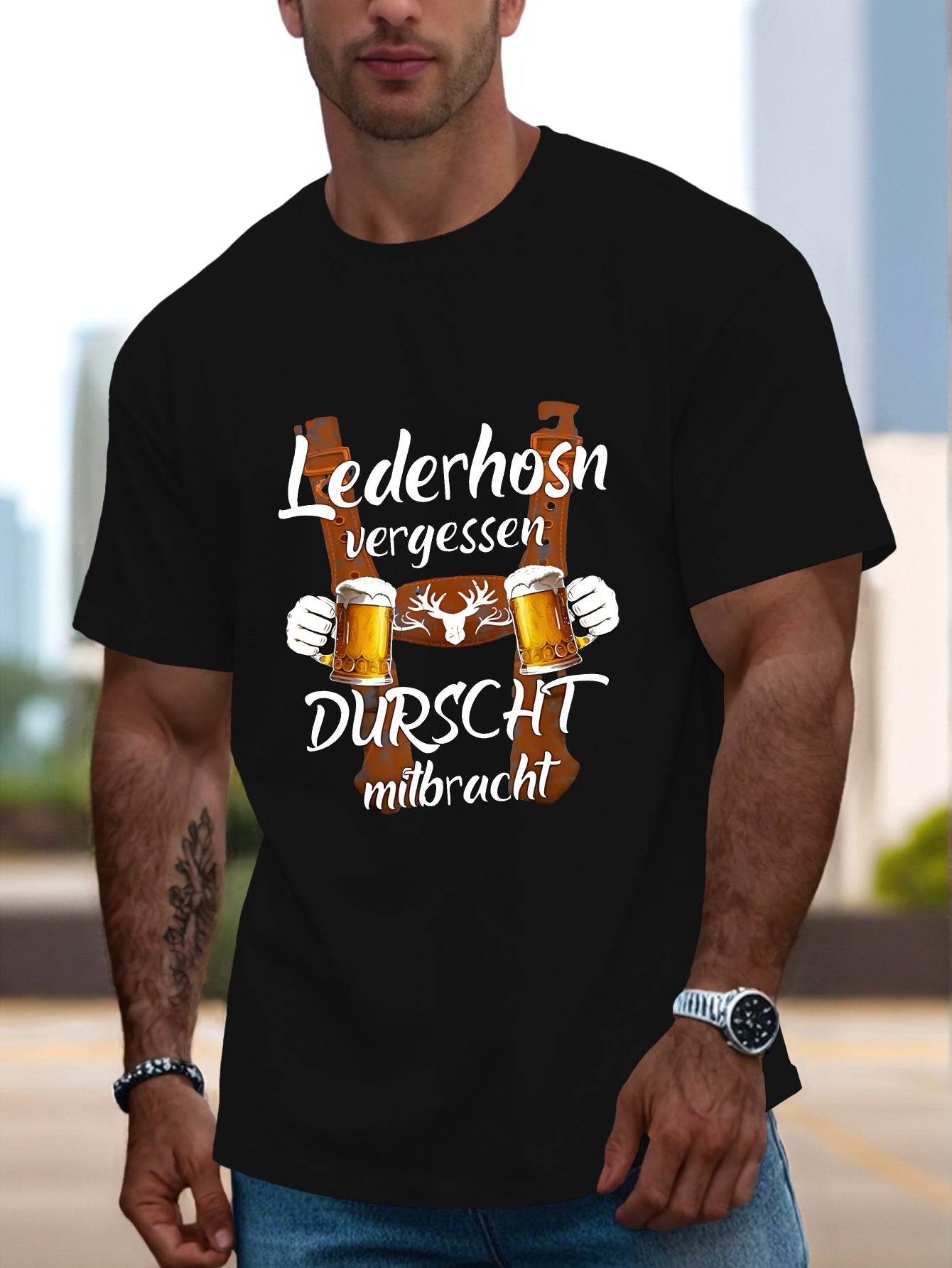 Herren Kurzarm T-Shirt – Sepp Oktoberfest 2026