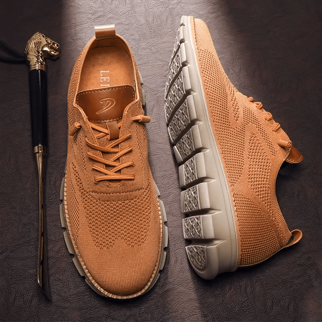 Atmungsaktive & Ultrabequeme Herren-Sneaker im Minimalistischen Design – Elias