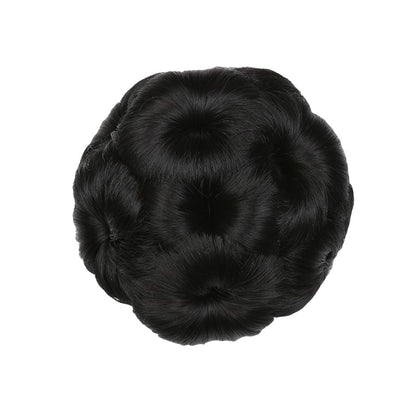 Blumenförmige Haarspange mit Haarverlängerung – Fiora