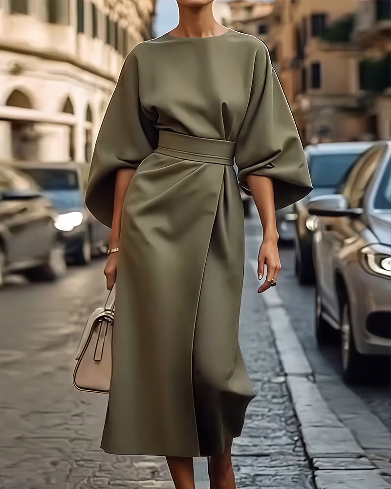 Herbstkleid – Celestine | Der ultimative schicke Look