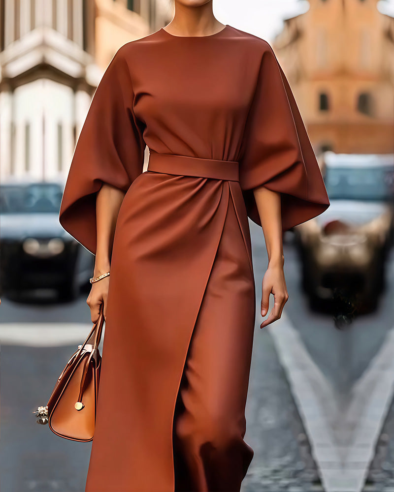 Herbstkleid – Celestine | Der ultimative schicke Look