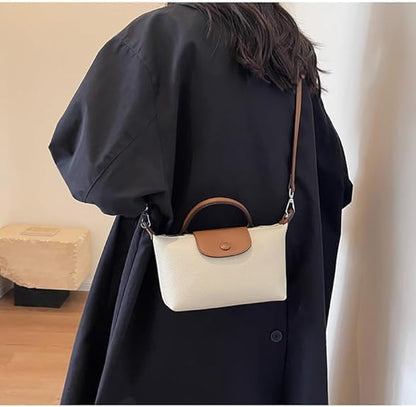 Damen Crossbody Bag – Kleine gesteppte PU-Leder Reisehandtasche