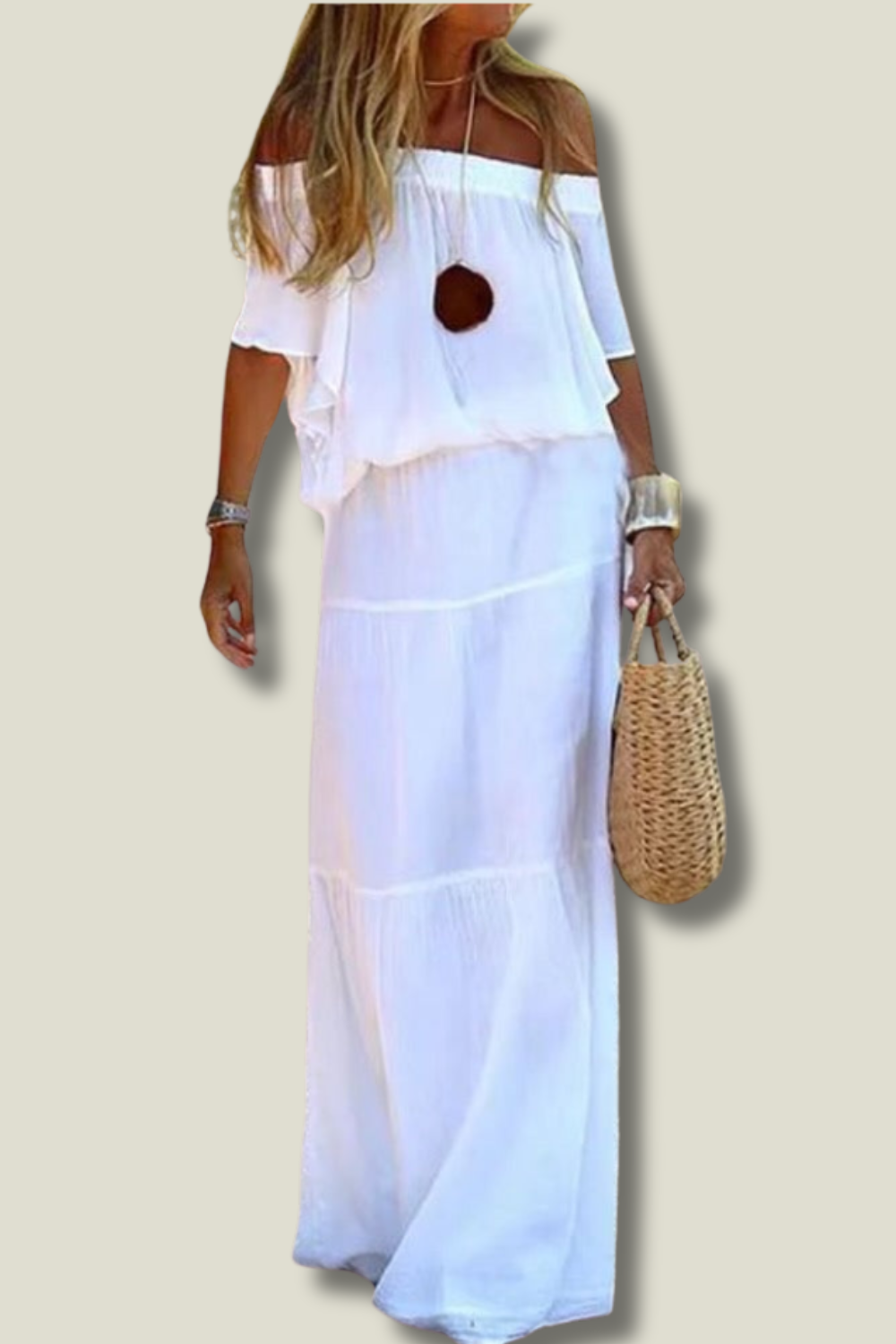 Off-Shoulder Sommerkleid - Soleil
