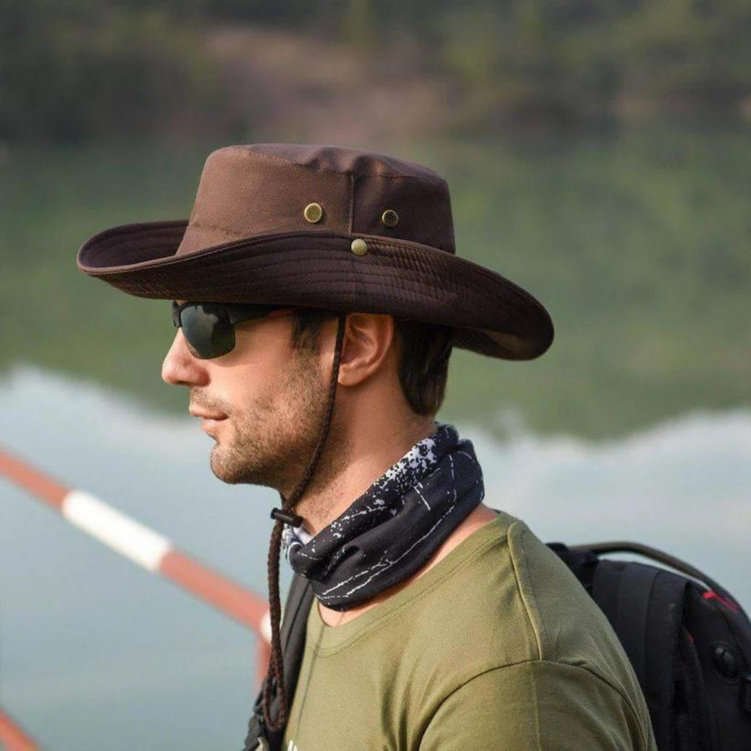 Wasserabweisender Outdoor-Bucket Hat mit UV-Schutz – ShieldFlex Pro