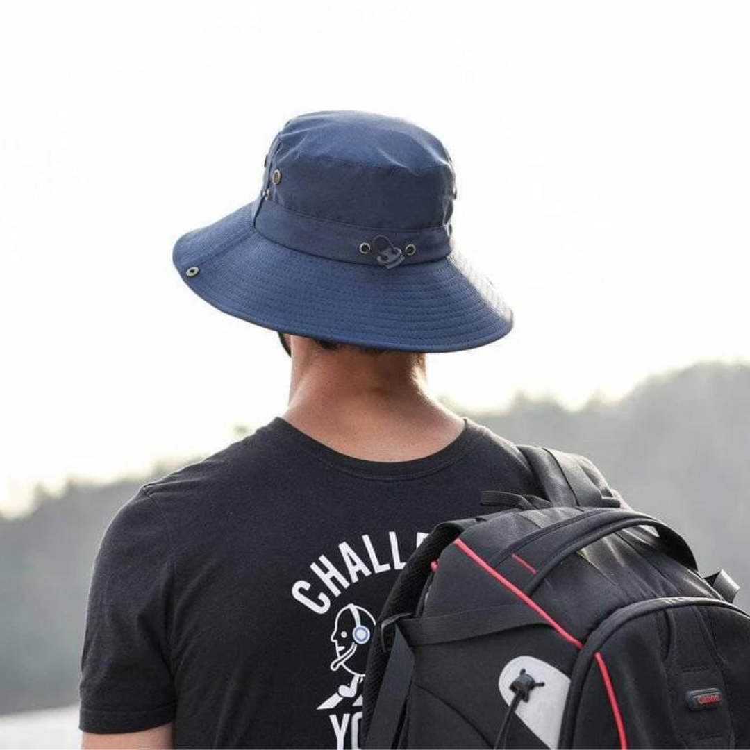 Wasserabweisender Outdoor-Bucket Hat mit UV-Schutz – ShieldFlex Pro