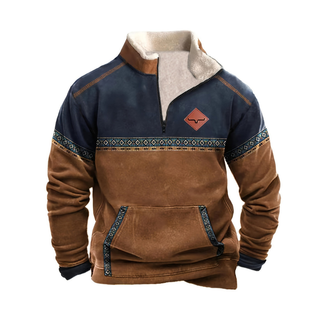 Herren Pullover mit Reißverschluss – Friedav