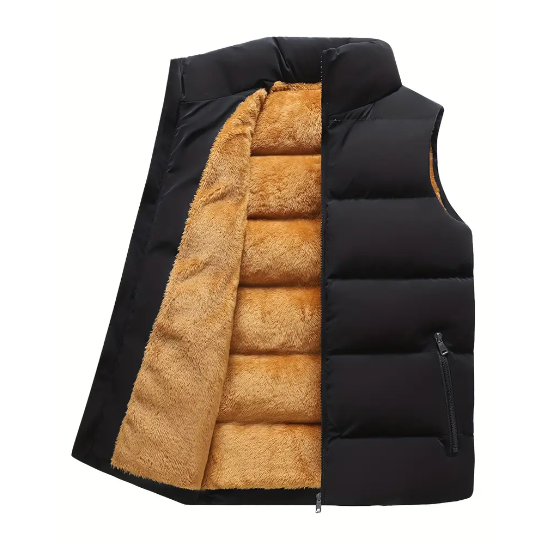 Herren Thermo Bodywarmer gefüttert mit Stehkragen – Arne