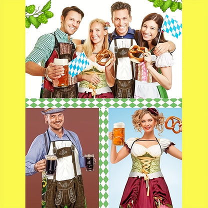 Schürzen Set 4-teilig – WiesnSpaß Oktoberfest 2026