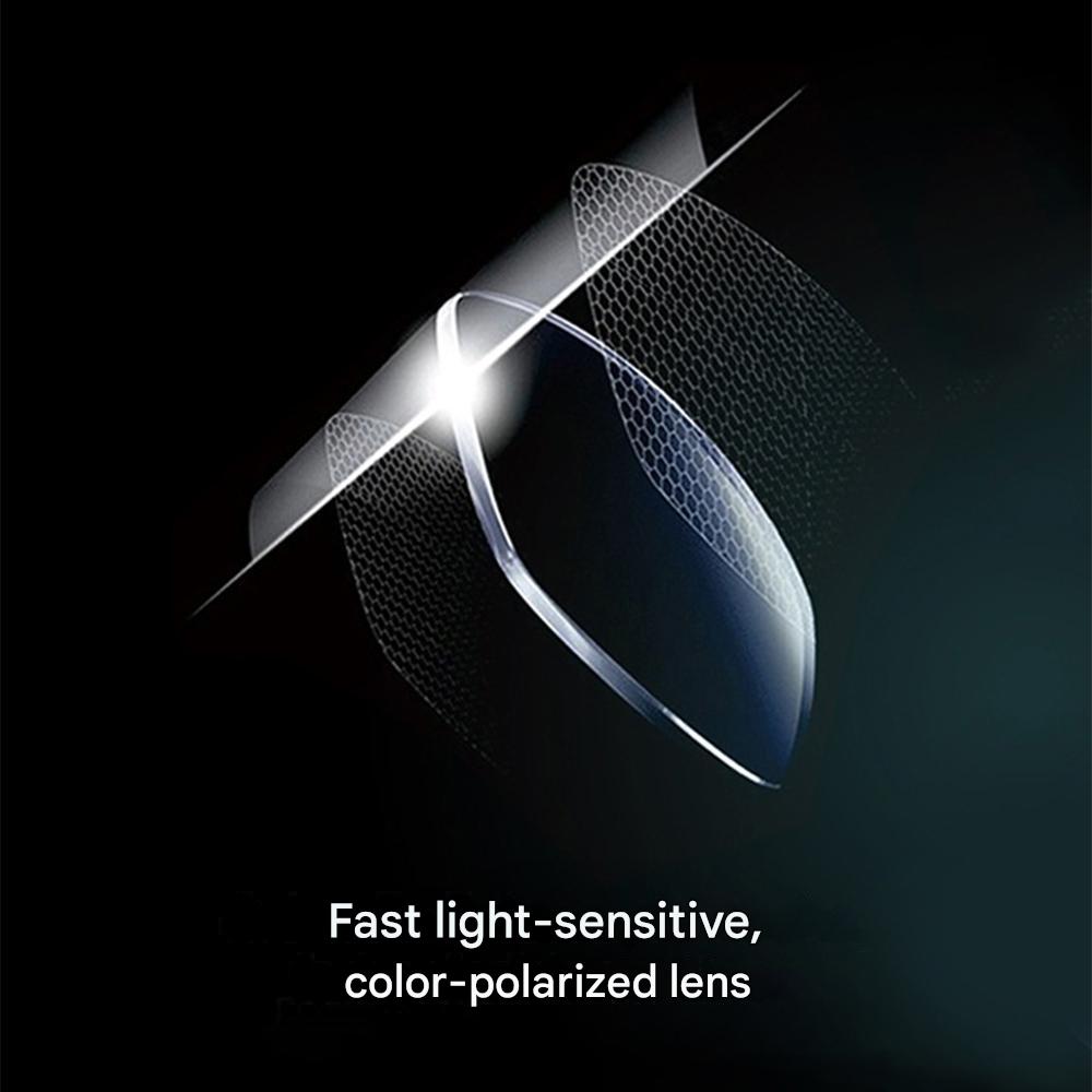 Stilvolle Selbsttönende Polarisationsbrille für Tag & Nacht – Nils