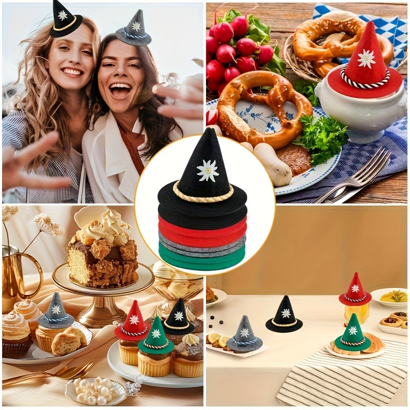 Oktoberfest Mini Flasche Deko 2 Sets (je 8 Stück) – EdelweissHütl Oktoberfest 2026