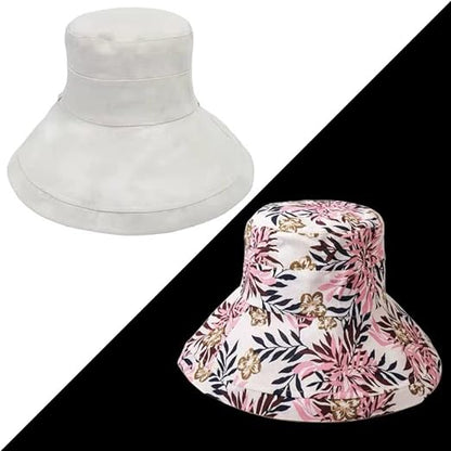 Damen Sonnenhut mit breiter Krempe – Emilia