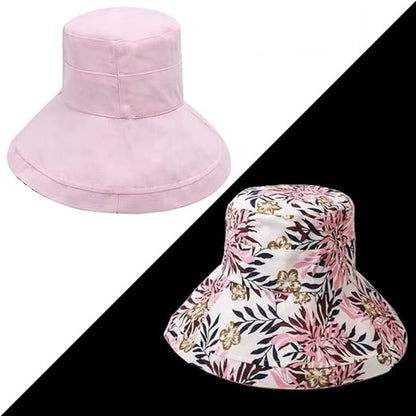 Damen Sonnenhut mit breiter Krempe – Emilia