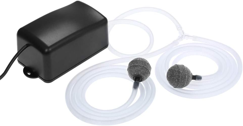 Solarbetriebene Luftpumpen-Kit 2,5 W mit Schläuchen und Steinen