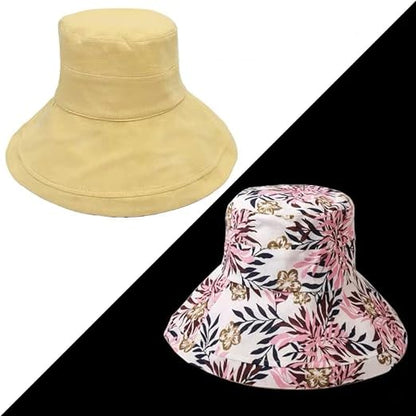 Damen Sonnenhut mit breiter Krempe – Emilia