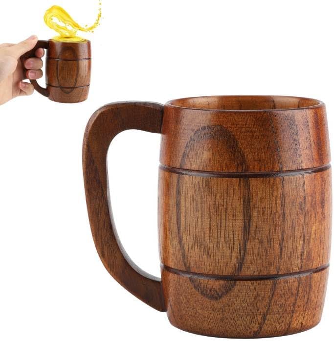 Bierkrug Holz (350 ml) – HolzGaudi Oktoberfest 2026