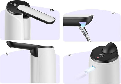 Tragbarer USB-aufladbarer Wasserspender – Hydravo (1+1 GRATIS)