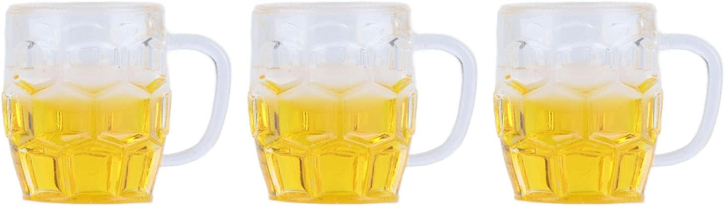 Mini Bierkrüge (12er-Set, Harz) – DekoProst Oktoberfest 2026