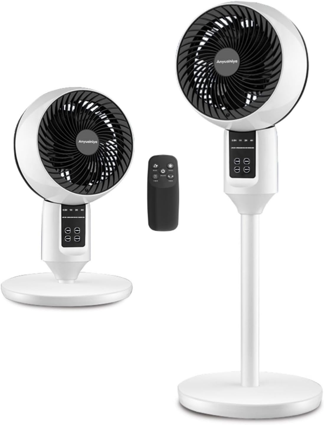 Einstellbarer Standventilator mit 3D-Oszillation – Aerion