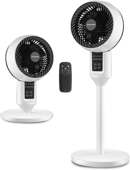 Einstellbarer Standventilator mit 3D-Oszillation – Aerion