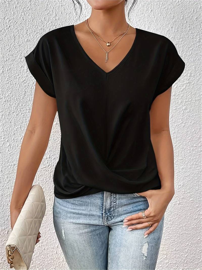 Kurzärmeliges Damen-T-Shirt – Romy Herbstedition