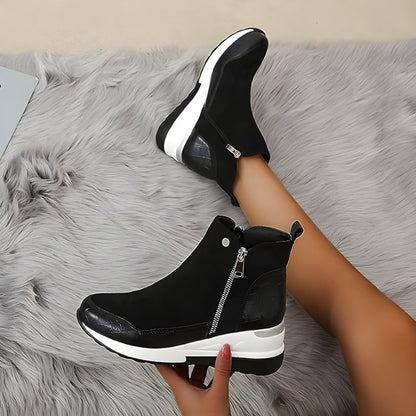 Orthopädische Leder Damen Herbststiefeletten - Emma