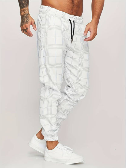 Karierte Herren-Jogginghose – Elian Herbstedition