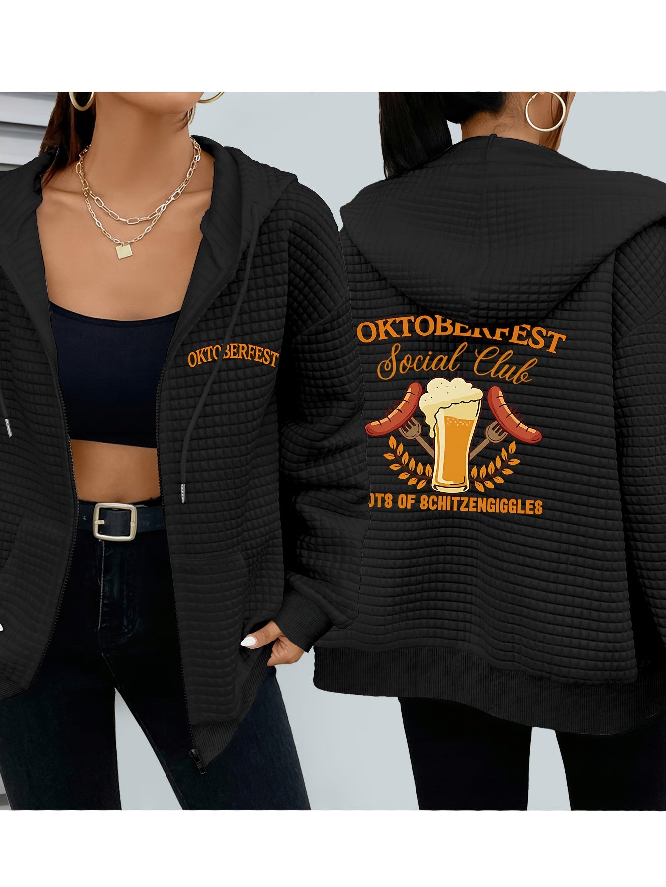 Gemütlicher Damen Hoodie – Amalia Oktoberfest 2026