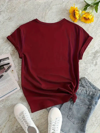 Damen Plus Size Kurzarm T-Shirt – Liesl Oktoberfest 2026