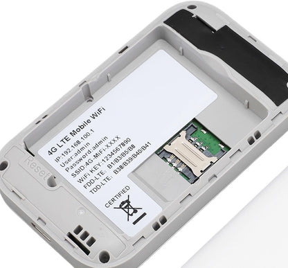 4G LTE USB WiFi Hotspot Modem mit 300Mbps Geschwindigkeit und 3000mAh Batterie – Netvora