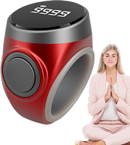 4-stellig aufladbarer digitaler Fingerzähler-Ring (1+1 GRATIS) – Calmero