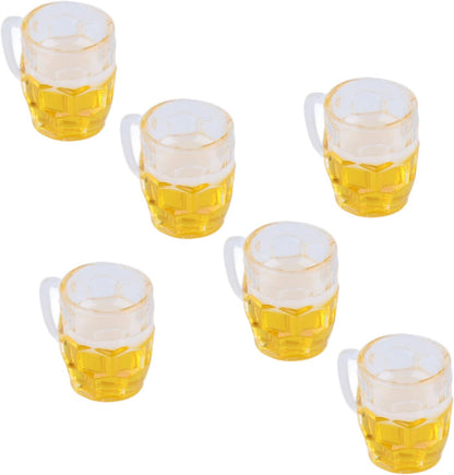 Mini Bierkrüge (12er-Set, Harz) – DekoProst Oktoberfest 2026